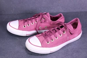 Converse All Star Classic OX Sneaker Chucks Gr. 37 Velours bordeaux CH3-410 - Bild 1 von 12