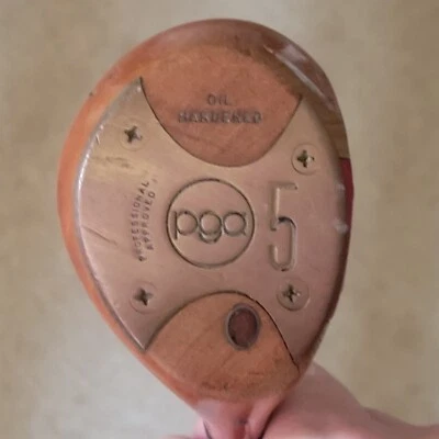 Taco de golfe driver vintage, PGA, Tommy Armour, 653 endurecido a óleo, 5 madeira - Imagem 1 de 4