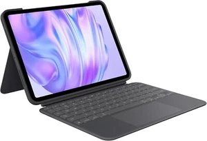 Logitech Combo Touch iPad Pro 11-calowa obudowa klawiatury, odłączana klawiatura * czarna - Zdjęcie 1 z 8