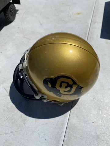 Riddell Mini Football Helmet Colorado Buffaloes NCAA loose Cover