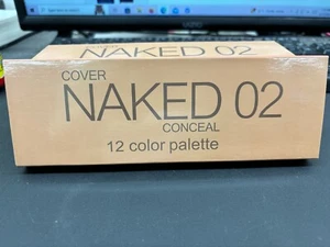 Cover Naked 02 Conceal 12 color palette New - Picture 1 of 3