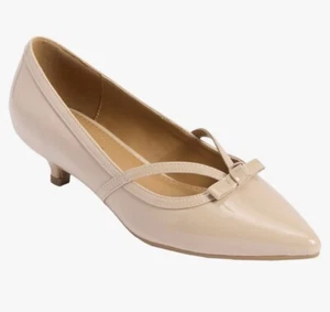 Comfortview Pompa Slip-On Donna The Declan Beige Taglia 12W - Foto 1 di 17