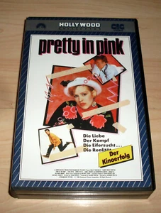 VHS Film - Pretty in Pink - Molly Ringwald - 80er 80s Brat Pack - Videokassette - Bild 1 von 2