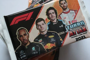 15x 2021 Topps Turbo Attax Formula 1 F1 zapieczętowane opakowania - 150 kart - nowe - Zdjęcie 1 z 1
