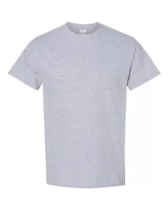 Gildan Heavy Cotton T-Shirt 5000 SPORT GREY XL SHORT SLEEVE 5 SHIRTS ## - Picture 1 of 1
