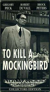 TO KILL A MOCKINGBIRD - Black & White VHS - Picture 1 of 1