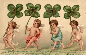 ANNO DATA 1903 - YEAR DATE 1903 - Angeli, Angels - Scritta - Imagen 1 de 2