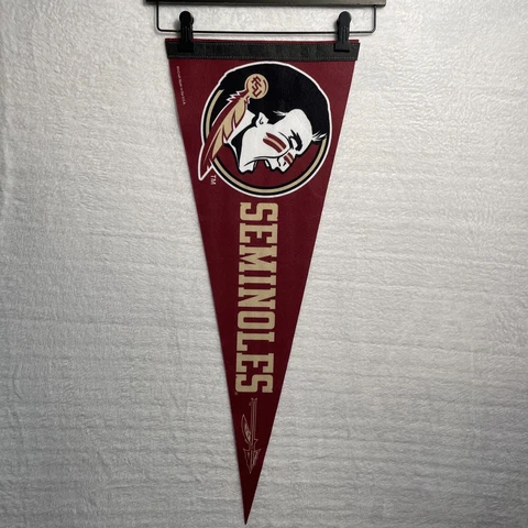 NCAA FSU Pennant Flag Felt Florida State Seminoles Cover