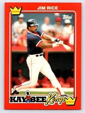 JIM RICE 1990 Topps Kay-Bee Toys Kings #27 Boston Red Sox MLB