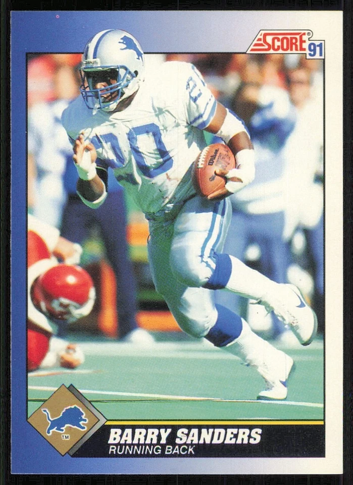 1991 Score #20 Barry Sanders - Image 1 of 2