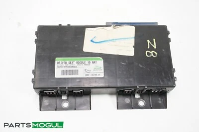 2004-2009 JAGUAR XJ8 XJR VANDEN PLAS 10 VIAS MÓDULO ASSENTO DO MOTORISTA 2W9F-13C789-AF - Imagem 1 de 4