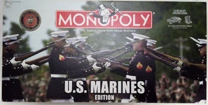 2005 MONOPOLY BOARD GAME US MARINES COLLECTORS EDITION HASBRO - Picture 1 of 3