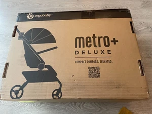 BNIB Ergobaby Metro+ Deluxe Stroller Compact Folding Travel Buggy skyline shadow - Picture 1 of 2