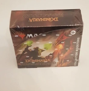 MTG Dominaria Remastered COLLECTOR booster box FACTORY SEALED ENGLISH - Picture 1 of 4
