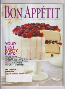 Bon Appetit June 2006 Your Best Party Ever, 59-Minute Party, Luxury Lobster Dinn - Imagen 1 de 1