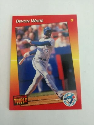 1992 (BLUE JAYS) Triple Play #240 Devon White - Image 1 of 2