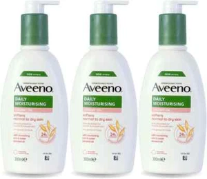 Aveeno Daily Moisturising Creamy Oil 300ml X 3 - Picture 1 of 1