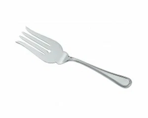 Fleischgabel für Servierpfanne Fisch Stil Englisch Silber Sheffield Italien - Bild 1 von 2