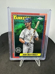 2024 Topps Series 1 - 1989 Topps Chrome Silver Pack #T89C-7 Don Mattingly /99  - Picture 1 of 3