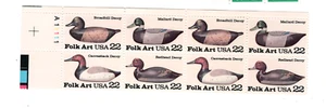 1985 22 cent DUCK DECOYS Plate Block plus four #2138-2141 - Picture 1 of 1