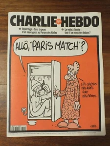 Charlie Hebdo N°350 Mars 1999 - Couverture Charb, Paris Match - Foto 1 di 2