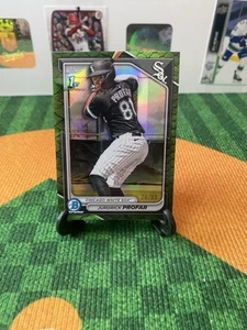 2024 Bowman Chrome 1st Green SCALE Refractor #BCP218 Jurdrick Profar /99 SP READ - Picture 1 of 3