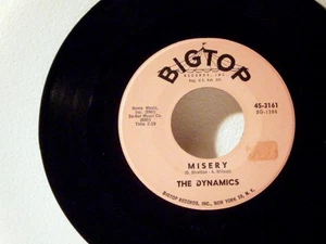 THE DYNAMICS 7 Inch 45 Misery_I'm a man 1963 Bigtop  vinyl - Picture 1 of 1
