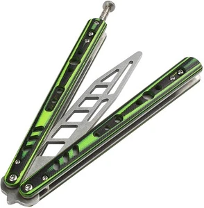 taiyuanyuan Butterfly Knife for Practice Training No Blade Foldable Surviva 895 - Picture 1 of 5