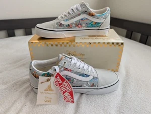 Vans x Walt Disney World 50th Old Skool Park mapa gris VN0A3WKTGYW M/7 C/8,5 - Imagen 1 de 9