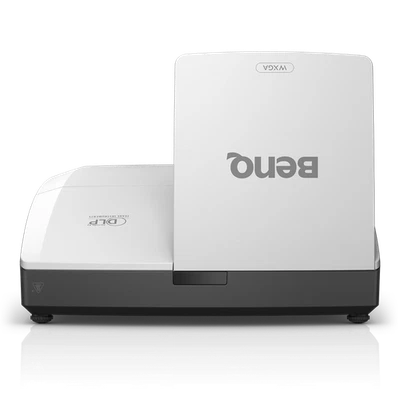 BenQ MW855UST+ WXGA 3500 Lumens HDMI Ultra Short Throw Projector 1291 hours - Image 1 of 4