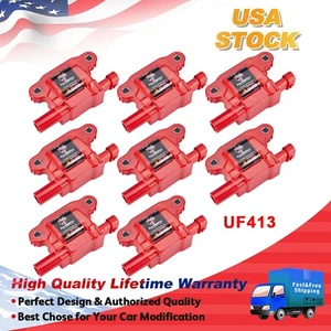 8x Bobina de encendido de alto rendimiento para Chevrolet Silverado GMC Envoy Hummer UF413 - Imagen 1 de 16