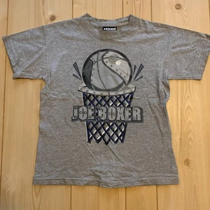 Vintage Joe Boxer Athletic Sports Basketball Hoop Youth T-Shirt Size L 14-16 - Picture 1 of 6