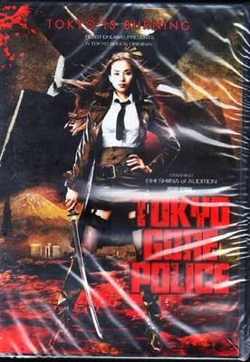 TOKYO GORE POLICE DVD SEALED FREE USA SHIPPING JAPANESE SCI-FI HORROR Foto 1 de 2