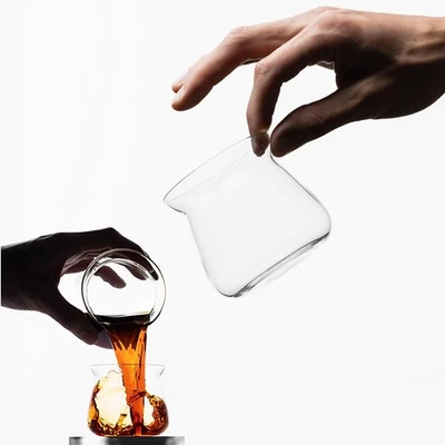 Tazas de café espresso de 9,7 oz vasos de chupito de espresso para OREA, tazas de café de vidrio de 275 ml, E... Foto 1 de 4