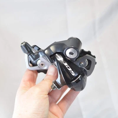 NOVO Câmbio Traseiro Decolagem Shimano 105 5700 RD-5701 10 Velocidades Gaiola Longa Preto - Imagem 1 de 4