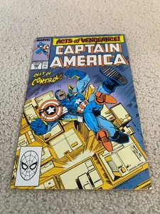 Captain America 366 Sehr guter Erhaltungszustand 8,0 hochwertiger roter Totenkopf gekreuzte Knochen Diamondback - Bild 1 von 4