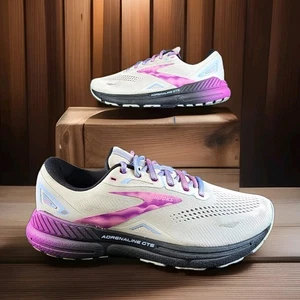 Zapatos Brooks Adrenaline GTS 23 Azul Amanecer Púrpura Cactus Negro - Para mujer Talla 11 - Imagen 1 de 14