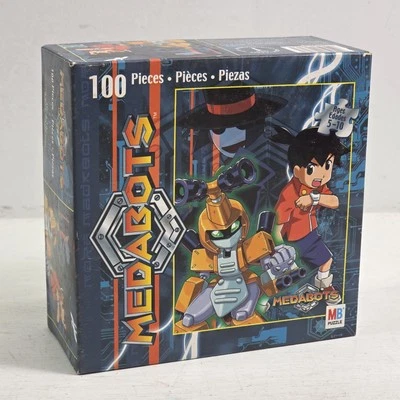 Rompecabezas de 100 piezas Hasbro Medabots 1997 anime vintage Milton Bradley Rokusho ¡Nuevo! Foto 1 de 4