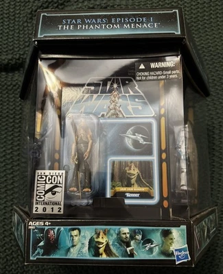 STAR WARS VINTAGE COLLECTION SDCC 2012 CARBON FREEZE SET CARBONITE JAR JAR BINKS - Image 1 of 4
