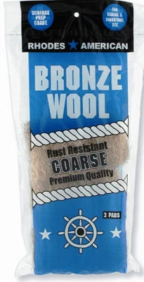 LUSTERSHEEN Bronze Wool 3 Pad Pack - Coarse