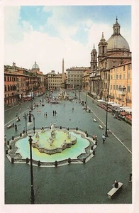 Navona Square, Rome, Italy Vintage 4 x 6 PC Unused - Picture 1 of 2