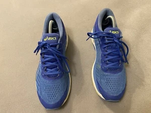 ASICS Gel Kayano 24 T799N Blue & White U.S. Size 10.5 - Picture 1 of 10