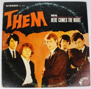 Them Here Comes The Night LP 1965 Vinyl VG/VG PAS 71005 Garage Blues Rock - Bild 1 von 4