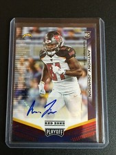 F65483  2019 Playoff Rookies Auto Red Zone #295 Anthony Johnson 