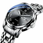 Men's Fashion Business Quartz Watch Stainless Steel Waterproof 2021 New Watch