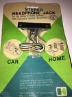 STEREO HEADPHONE JACK-CAR/HOME SPEAKERS W AUTOMATIC SPEAKERS DISCONNECT NEW 430