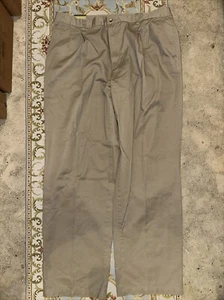 Men's Jordan Craig Premium Leisure Wear Beige Pants 40x34 Skater Baggy Casual - Picture 1 of 8