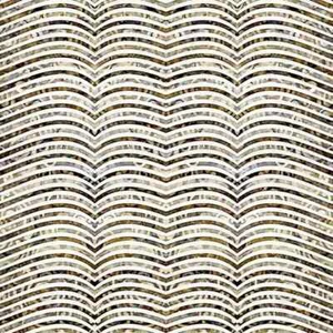 3 Yards Cotton Fabric - QT Fabrics Dan Morris Paradox Patterned Scallop LInes Ec - Picture 1 of 1