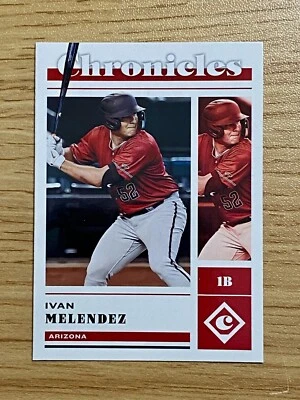 2023 PANINI CHRONICLES IVAN MELENDEZ ARIZONA #21 - Image 1 of 2