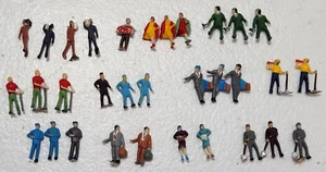 Figurine accessori vintage ferrovia Bachmann scala N #7002 - Foto 1 di 9